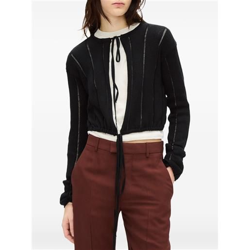 Ann Demeulemeester cardigan jacklin - nero