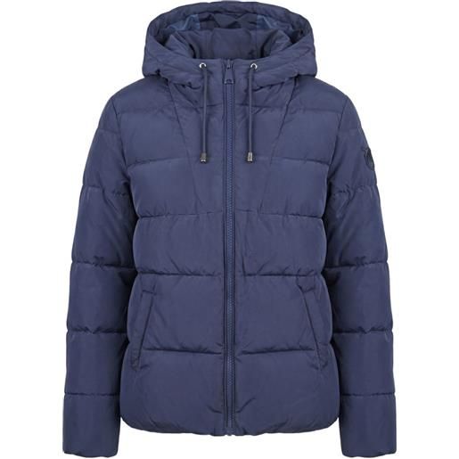 PINKO piumino con cappuccio - blu