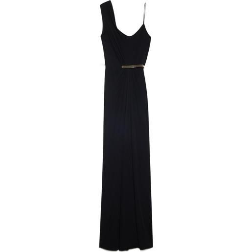 TOM FORD abito lungo asimmetrico - nero