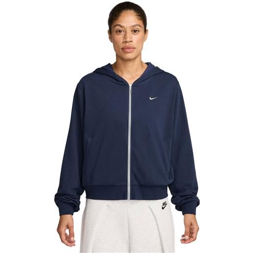 Nike felpa donna Nike sportswear chill terry blu