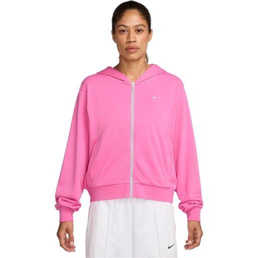 Nike felpa donna Nike sportswear chill terry rosa