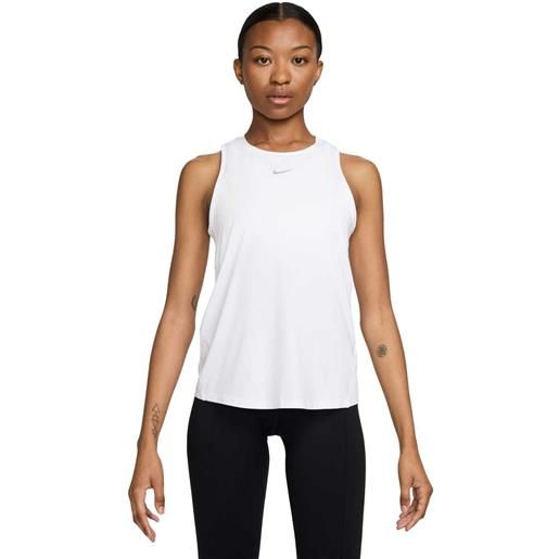 Nike canotta donna Nike classic one bianco