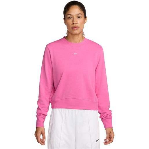 Nike felpa donna Nike sportswear chill terry rosa