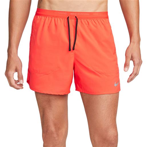 Nike shorts uomo Nike running dri-fit rosso nero