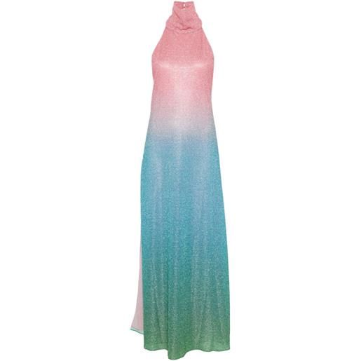Oséree abito lumière a collo alto - blu