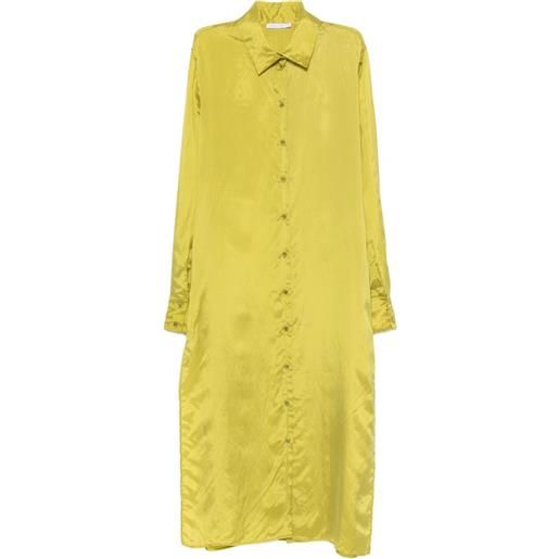 Patrizia Pepe camicia a maniche lunghe con bottoni - verde