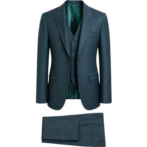 RAMON SANJURJO completo tre pezzi monopetto - blu