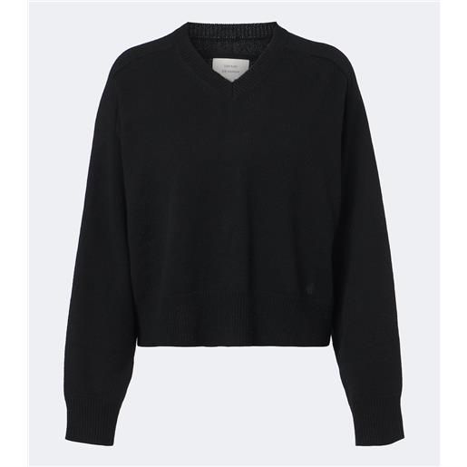 Loulou de Saison pullover anzor in cashmere cropped
