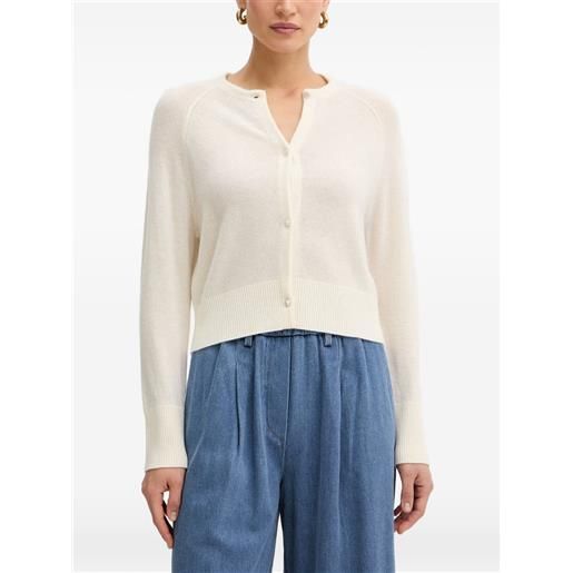 Forte Forte round-neck cardigan - toni neutri