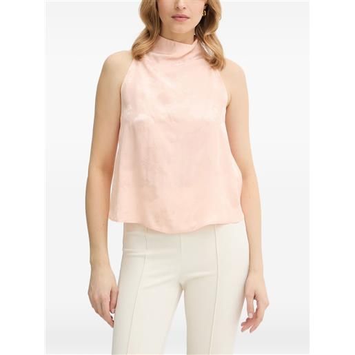 Forte Forte mock-neck top - rosa