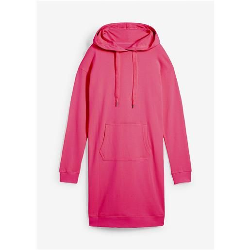 bonprix miniabito in felpa-fucsia