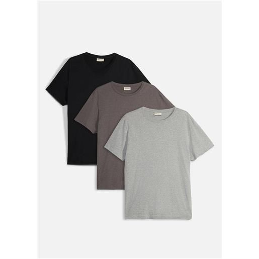 bonprix t-shirt (pacco da 3)-grigio