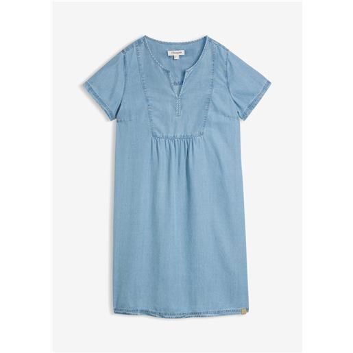 bonprix abito in lyocell-blu
