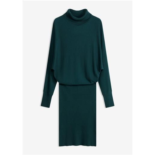 bonprix abito in maglia-petrolio
