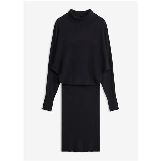 bonprix abito in maglia-nero