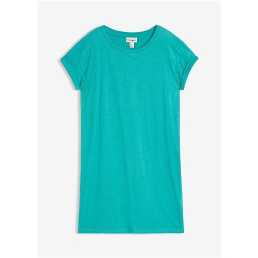 bonprix abito in jersey di puro cotone biologico-verde