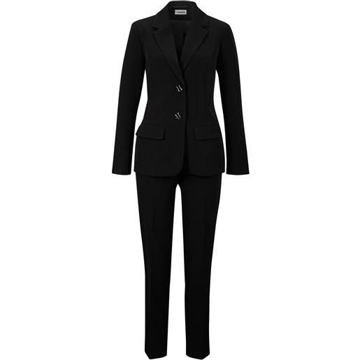 bonprix tailleur giacca e pantaloni-nero