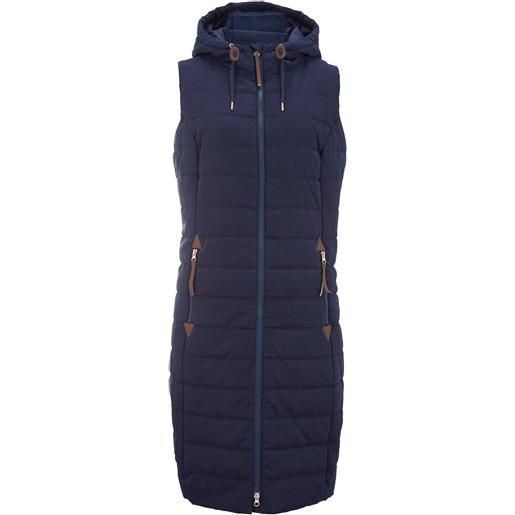 bonprix gilet trapuntato lungo-blu
