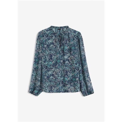 bonprix tunica con laccetto-blu