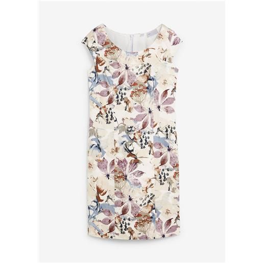 bonprix abito a tubino in satin di cotone-beige