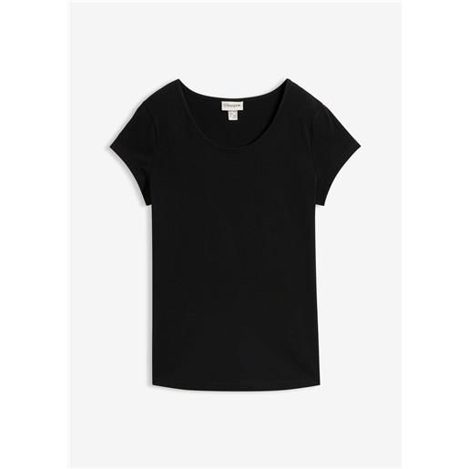 bonprix t-shirt aderente-nero