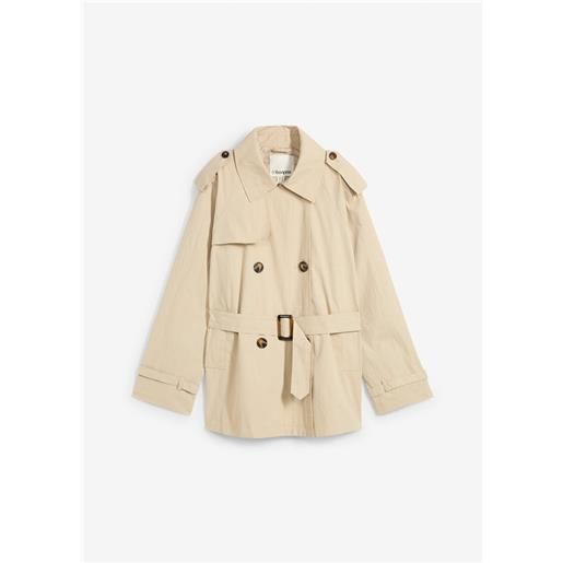 bonprix trench corto-verde