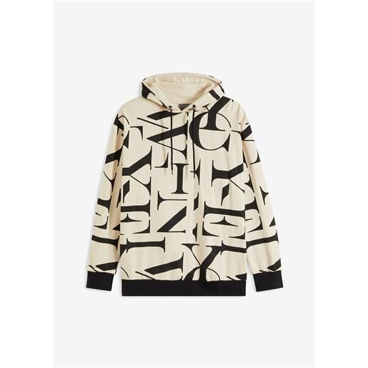 bonprix felpa con cappuccio, loose fit-beige