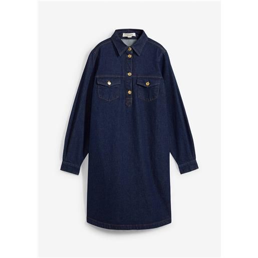 bonprix abito di jeans-blu
