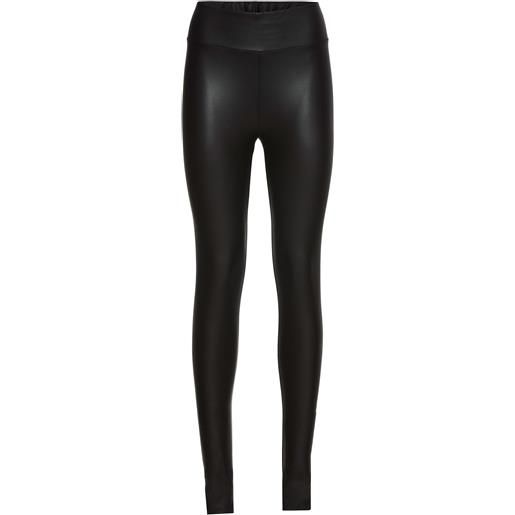 bonprix leggings in similpelle rivestiti-nero