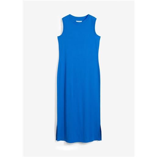 bonprix abito in jersey di cotone elasticizzato-blu