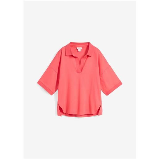 bonprix polo in puro cotone biologico-fucsia