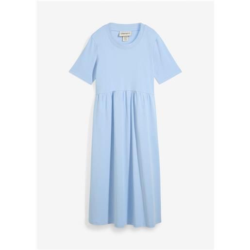 bonprix abito in jersey di puro cotone-blu