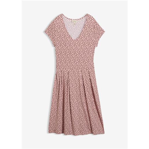 bonprix abito in jersey di misto viscosa-rosa