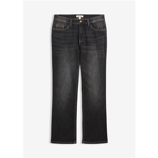 bonprix jeans bootcut, regular fit-nero