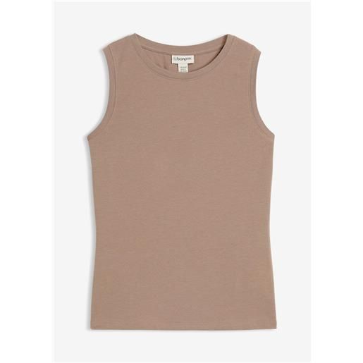 bonprix canotta-marrone