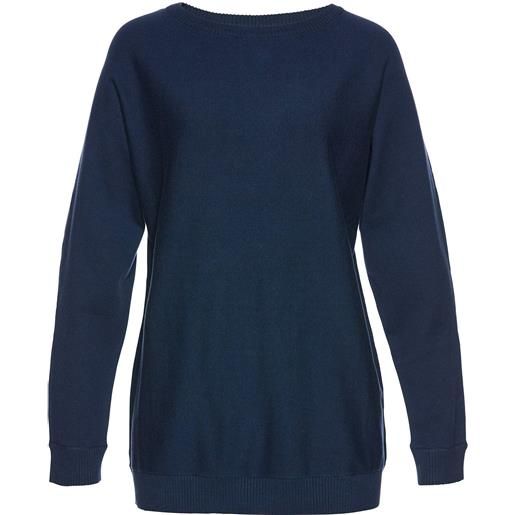 bonprix maglione con maniche a pipistrello-blu