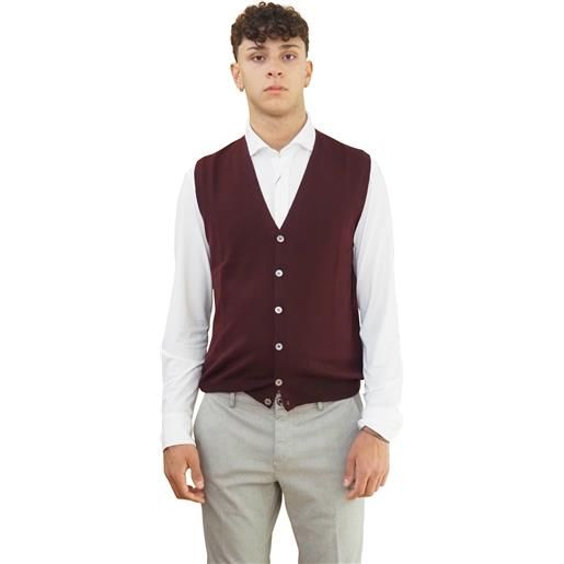 Barba napoli gilet uomo wine win