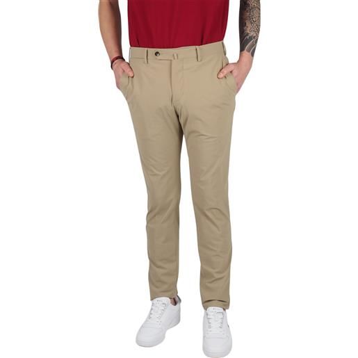 Pantaloni tessuto tecnico beige bei