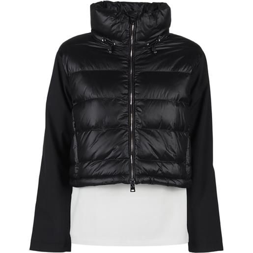 People of shibuya giubbotto donna bomber cropped blk