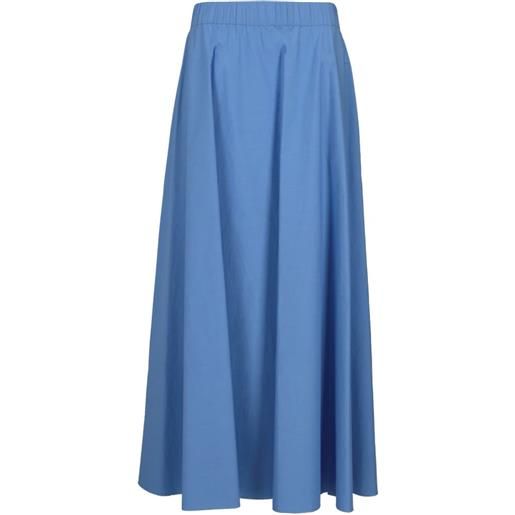 P.A.R.O.S.H. gonna lunga con vita elasticizzata - blu