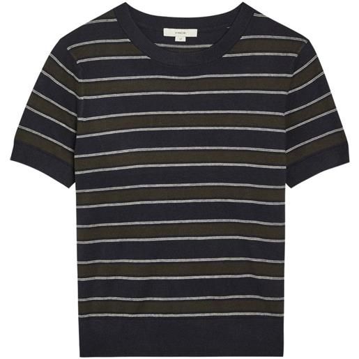 Vince t-shirt a righe - blu
