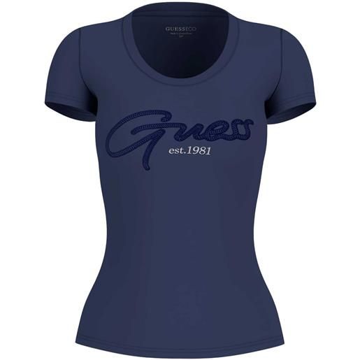 GUESS donna guess t-shirt logo stretch donna