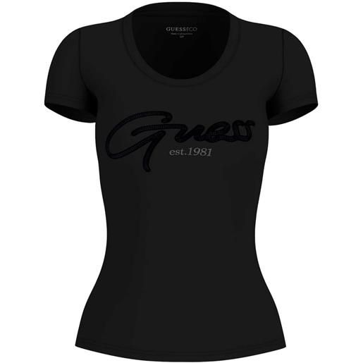 GUESS donna guess t-shirt logo stretch donna