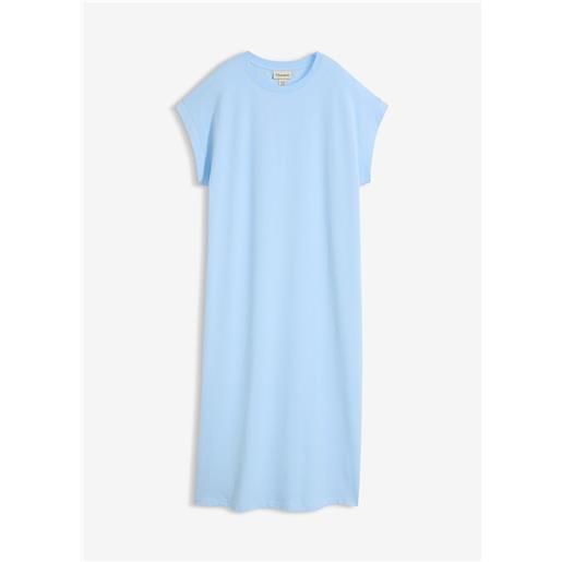 bonprix abito in jersey di misto cotone biologico-blu