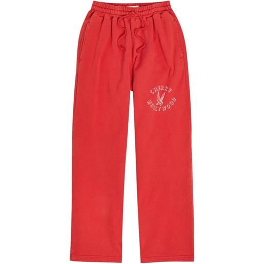 Cherry LA pantaloni sportivi con stampa - rosso