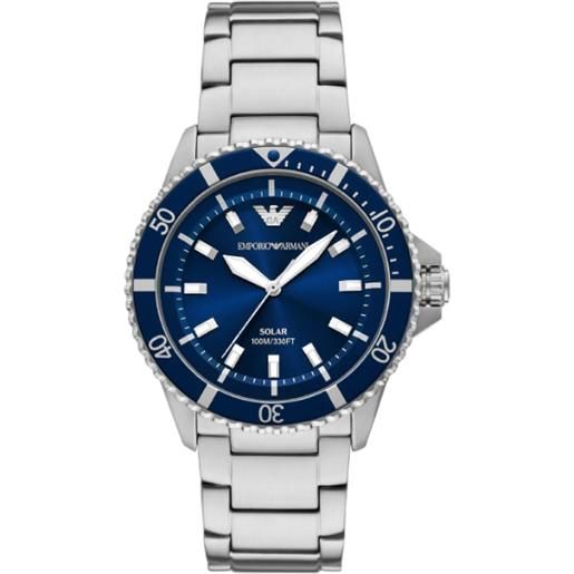 Armani orologio acciaio uomo emporio armani