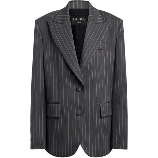DONDUP blazer a maniche lunghe - grigio