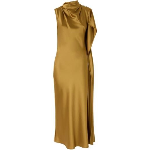 PINKO abito con dettaglio cut-out - verde