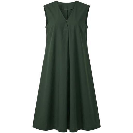 Maria Bellentani vestiti casual donna Maria Bellentani - abito s/m con contropiega asimmetrica - verde
