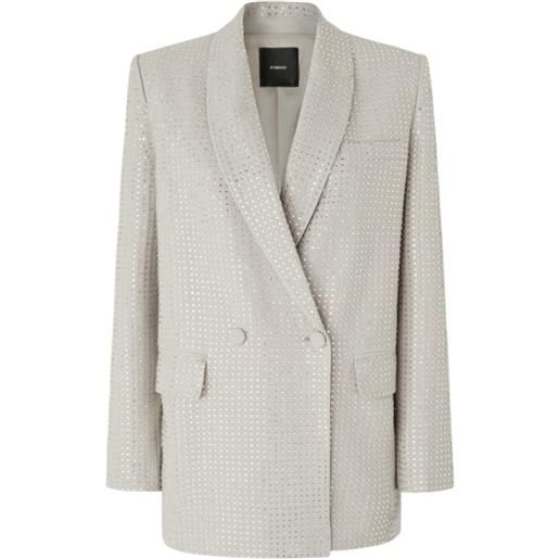 Pinko giacche donna Pinko - deledda giacca tinto filo full - grigio